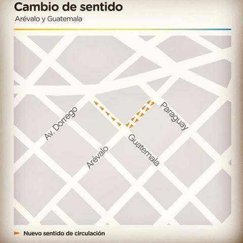 A partir del 22 de agosto, cambian de sentido algunas calles del barrio ...